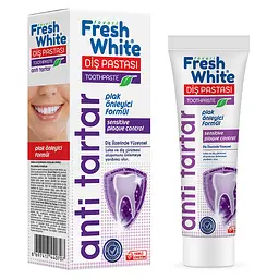 Зубна паста Fresh White Anti Tartar від нальоту 90 г