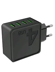 Зарядний пристрій на 4 Usb порти блок живлення Awei C-842 - мініатюра 2
