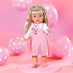 Одяг Baby Born Сукня з зайчиком для ляльки 43 см (832868) - мініатюра 3