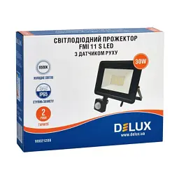 Прожектор Delux FMI 11 S LED 30 Вт 6500K IP65 (90021208) - мініатюра 3