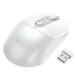 Бездротова миша Hoco GM28 білий сірий 6942007619691
