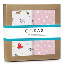Багаторазові пелюшки дитячі BEES CS3 2шт COSAS (4822052227299)