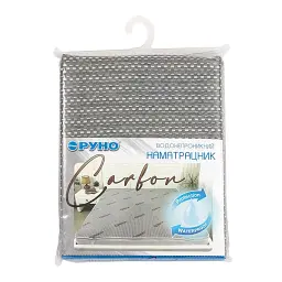 Наматрацник Руно водонепроникний на гумці Carbon 140х200 см сірий - мініатюра 8