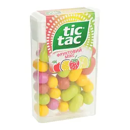 Упаковка драже Tic Tac Фруктовий Мікс 18 г * 12 шт - мініатюра 2
