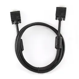 Кабель Cablexpert Premium VGA HD15M/HD15M 1.8m з 2-ма фер.фільтрами (CC-PPVGA-6B) - мініатюра 2