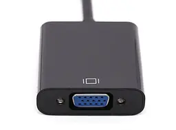Перехідник HDMI M -> VGA F (з аудіо інтерфейсом), кабель 20см. OEM - мініатюра 5