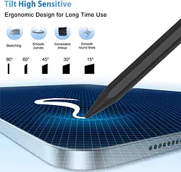 Стилус для iPad 2018–2025 з магнітним кріпленням та швидкою зарядкою - мініатюра 6