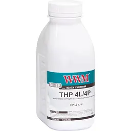 Тонер HP LJ4L/4P, 160г Black WWM (TB20)