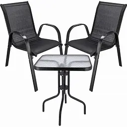 Комплект садових меблів Garden Line Majorka Black - мініатюра 2