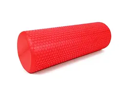 Масажний ролик EasyFit Foam Roller 45 см Червоний (EF-2030-R)