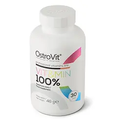 Вітамінно-мінеральний комплекс OstroVit 100% Vit&Min 30 таблеток - мініатюра 2