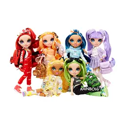 Лялька Rainbow High Junior Вайолет Віллоу, з аксесуарами (580027) - мініатюра 8