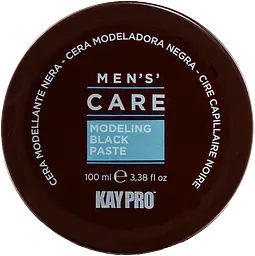 Паста-камуфляж для укладання волосся KAYPRO MEN'S CARE Modeling Black Paste 100 мл - мініатюра 3
