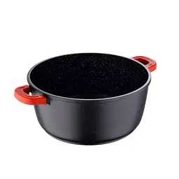 Каструля з кришкою Bergner Chroma 20 см 2.2 л (BG-30114-BK) - мініатюра 2