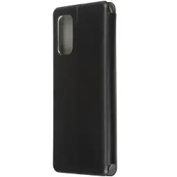 Чохол книжка Xiaomi Redmi Note 10 Pro еко-шкіра Premium Case для смартфона Чорний - мініатюра 3