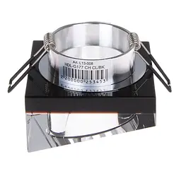 Світильник точковий Brille декоративний HDL-G177 CH CL/BK MR16 L13-008 - мініатюра 4