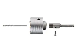 Свердлильна коронка по бетону SDS plus для перфоратора Intertool 75 мм - мініатюра 4