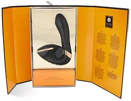 Вібратор Shunga Soyo Intimate 17 см чорний - мініатюра 6