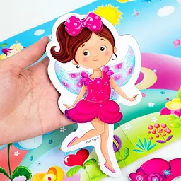 Магнітна гра Vladi Toys Фея в папці укр. мова (VT3204-28) - мініатюра 2