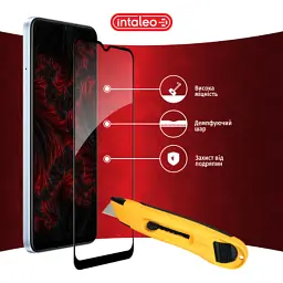Скло захисне Intaleo Full Glue Oppo A18 Black (1283126583179) - мініатюра 5
