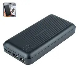 Портативний акумулятор XO PB302 20000 mAh чорний - мініатюра 4