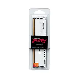 Модуль пам'яті для комп'ютера DDR5 32GB 6400 MHz Beast White EXPO Kingston Fury (ex.HyperX) (KF564C32BWE-32) - мініатюра 4