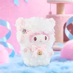 М’яка іграшка-сюрприз Pop Top Sanrio Кіт з кліпсою 16 см Текстиль Різнобарвний - мініатюра 6