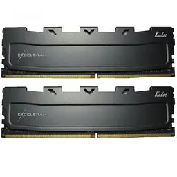 Модуль пам'яті для комп'ютера DDR3L 16GB (2x8GB) 1600 MHz Black Kudos eXceleram (EKBLACK3161611LAD) - мініатюра 2