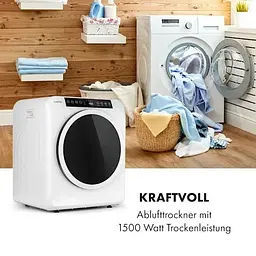 Сушильна машина Klarstein EZ Dry 1500 Вт 6 кг (10035543) - мініатюра 5
