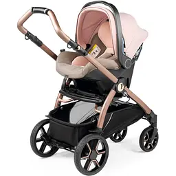 Коляска 3 в 1 Peg-Perego Book Mon Amour Lounge рожеве золото  - мініатюра 4