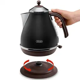 Електрочайник DeLonghi KBOV 2001.BK (KBOV2001.BK) - мініатюра 2