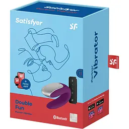 Смарт-вібратор для пар Satisfyer Double Fun - мініатюра 7