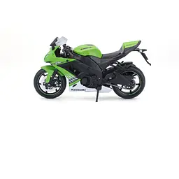 Мотоцикл іграшковий Maisto Kawasaki Ninja ZX-10R в масштабі 1:12 (31101-10011) - мініатюра 6