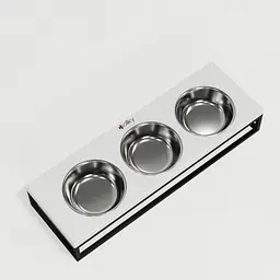 Hollky Base Bar — три миски на підставці (3 × 0,45 л) - мініатюра 8