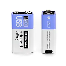 Акумулятор USB-C ColorWay Крона Li-Pol 390 mAh BL (CW-UB9V-06)