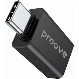 Перехідник Proove Extension OTG USB-A to USB-C Black (HBEX00101001) [130304]