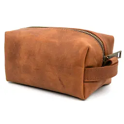 Шкіряний несесер косметичка TARWA 17х9х8.5 см acs0032133 - мініатюра 4