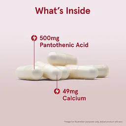 Пантотенова кислота B5 Jarrow Formulas Pantothenic Acid 500 мг 100 капсул - мініатюра 6