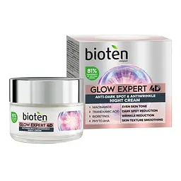 Нічний крем Bioten Glow Expert 4D 50 мл - мініатюра 2