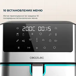 Мультипіч (аерогриль-фритюрниця) CECOTEC Cecofry Supreme 8000 - мініатюра 6