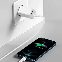 МЗП Baseus Super Si Pro Quick Charger 30W (1USB-A/1C) (CCSUPP-E) White - мініатюра 3