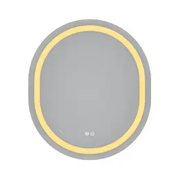 Дзеркало Mixxus Premium ELLIPSE MV05-80x70-REVERSE (LED Touch, Anti-fog (3-6,5kK)) (MP6643) - мініатюра 4
