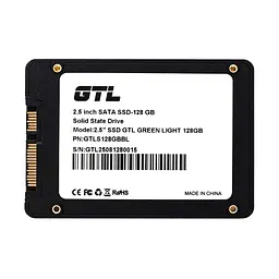Твердотільний накопичувач SSD GTL 128Gb, Green Light, SATA3, 2.5", 3D TLC, 550/500 МБ/с, Bulk teh0019737 - мініатюра 2