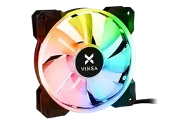 Вентилятор Vinga RGB FAN-02 Black