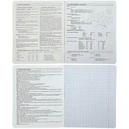Набір зошитів ZiBi Monochrome Kids Line шкільні 8 предметів 10 шт. (ZB1733-99) - мініатюра 17