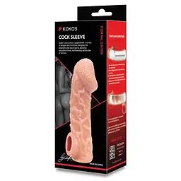 Насадка на член Kokos Cock Sleeve CS 006, S - мініатюра 11
