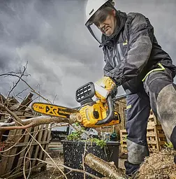 Акумуляторна ланцюгова пилка DeWalt без АКБ та ЗП DCM565N - мініатюра 4