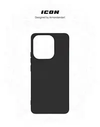 Чехол ArmorStandart ICON для Xiaomi Redmi Note 13 4G Black (ARM73348) - мініатюра 3
