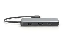 Digitus Док-станція DIGITUS USB-C > 2xHDMI/2xUSB-A/USB-C/SD/MicroSD/RJ54 - мініатюра 3
