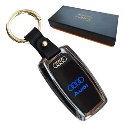 Елегантний Брелок-Запальничка для ключів AUDI - Світлодіодна лампа розжарювання З РК-екраном